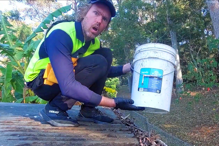 
The bucket`s role during ulladulla gutter cleaning is pivotal.