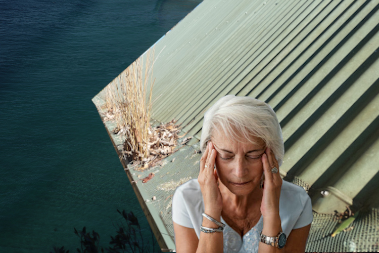 
Gutter Guard Fails to Impress: Woman`s Disappointed Expression in ulladulla